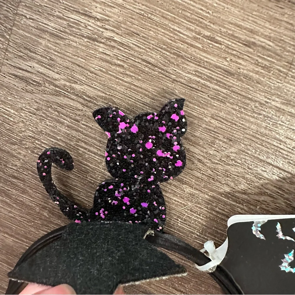 Lot of 6 Girls Headbands Dressy and Halloween Holiday Hair Accessories